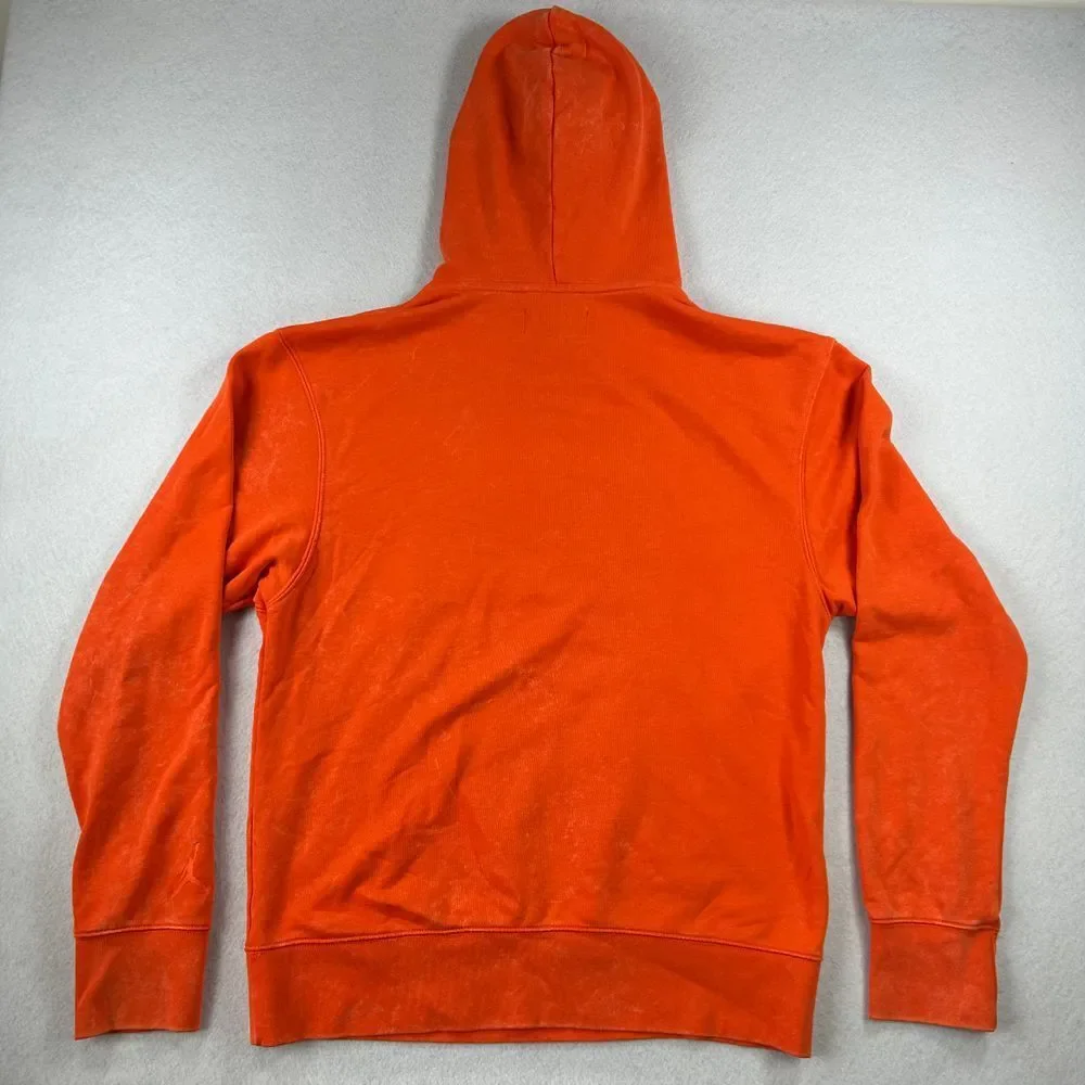 Nike Jordan Sport DNA Hoodie Men M Orange Sweat shirt Streetwear Basketball NWOT - Picture 3 of 10